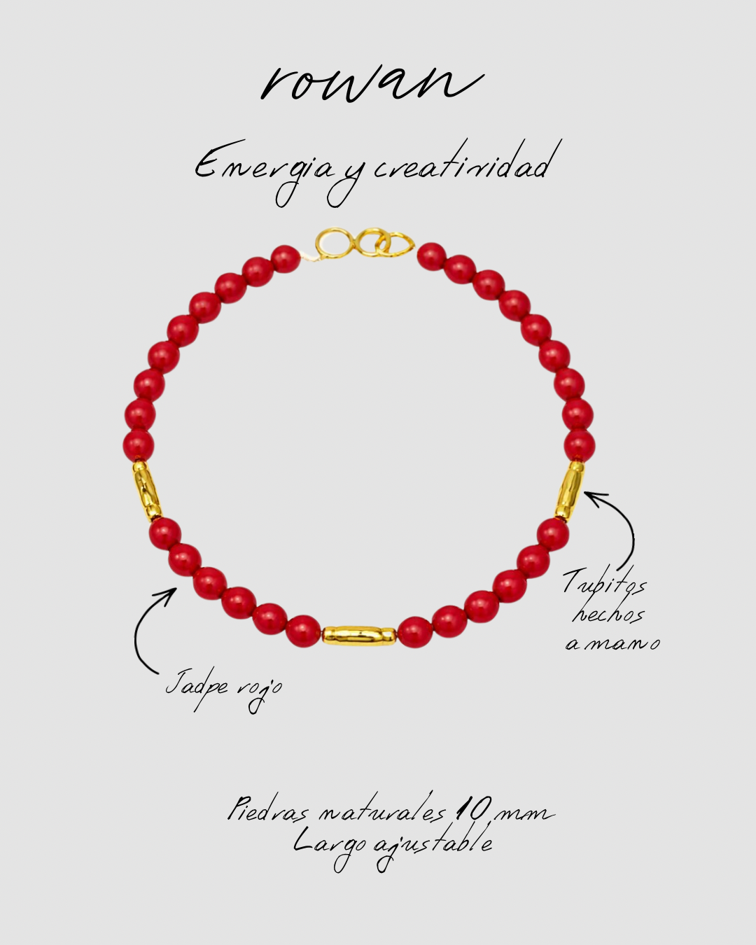 Collar de Piedras Naturales |  SKYE Rowan | Cornalina | La Veleza