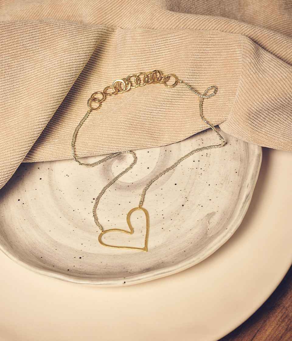 Cadena en Miyuki y Baño en Oro